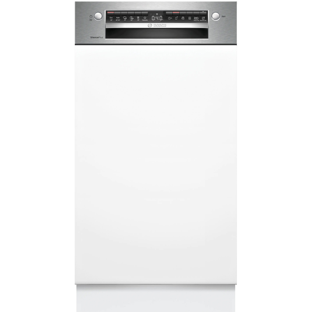Masina de spalat vase semi-incorporabila BOSCH SPI4EMS17E, 10 seturi, 6 programe, 45 cm, Clasa B, inox