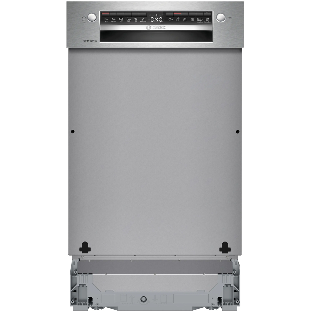 Masina de spalat vase semi-incorporabila BOSCH SPI4EMS17E, 10 seturi, 6 programe, 45 cm, Clasa B, inox