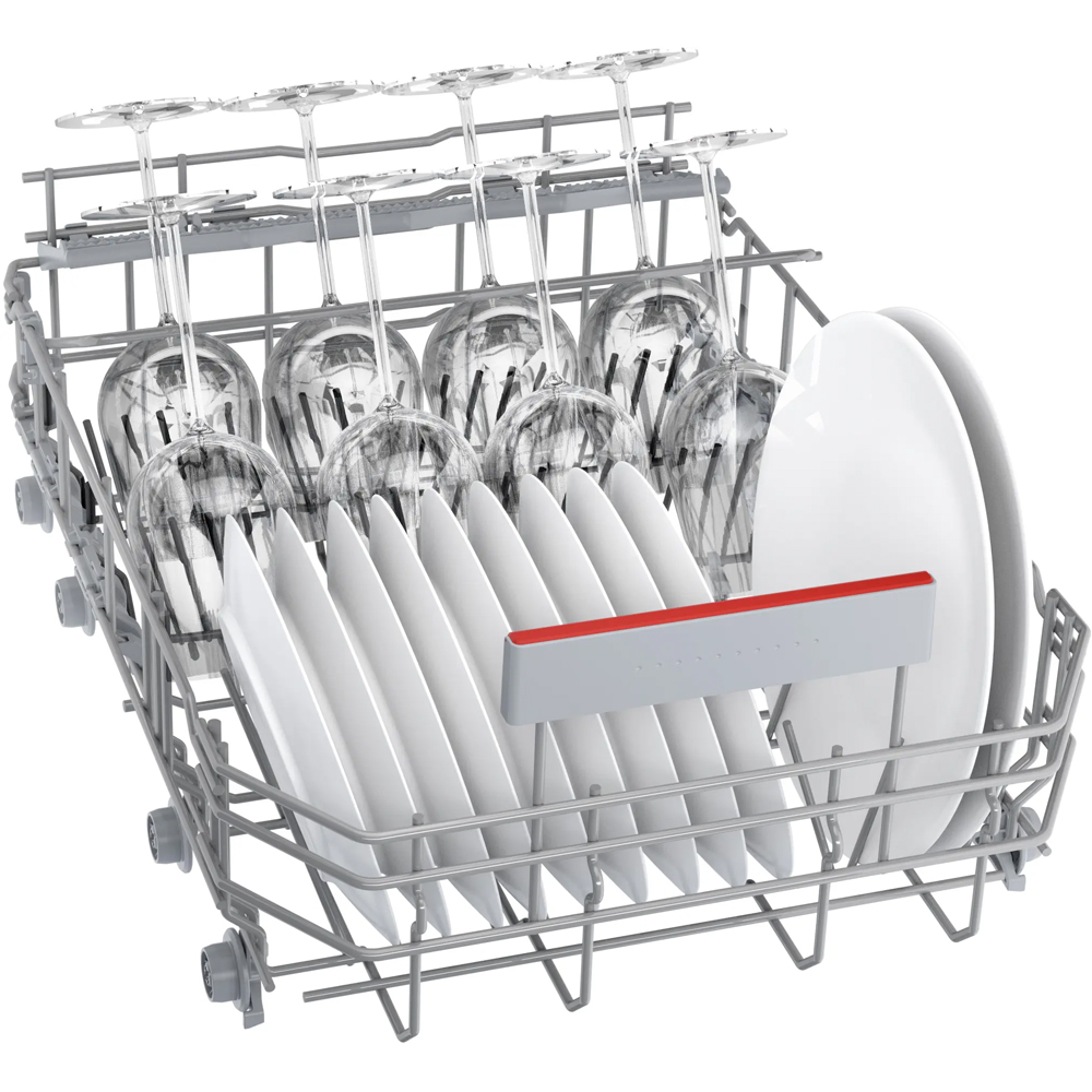 Masina de spalat vase incorporabila BOSCH SPV6EMX03E, 10 seturi, 6 programe, 45 cm, Clasa B, panou comanda inox