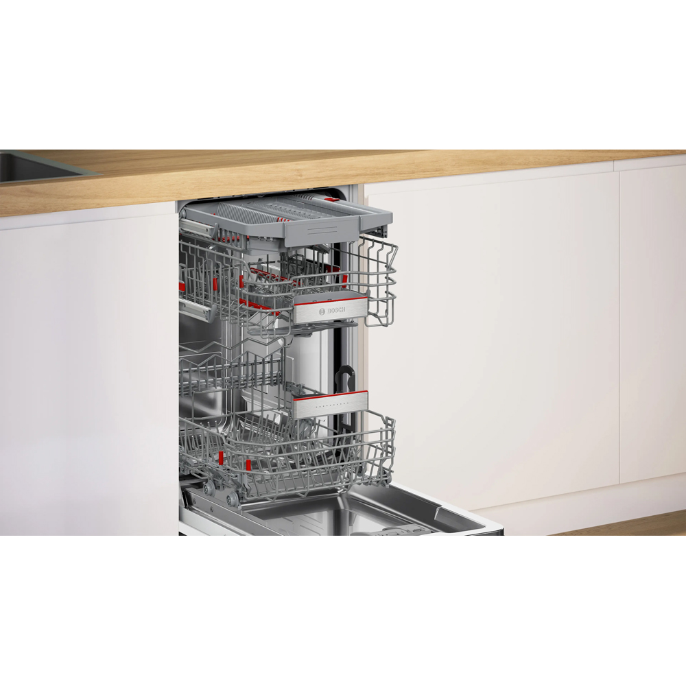 Masina de spalat vase incorporabila BOSCH SPV6EMX09E, 10 seturi, 6 programe, 45 cm, Clasa B, panou comanda inox