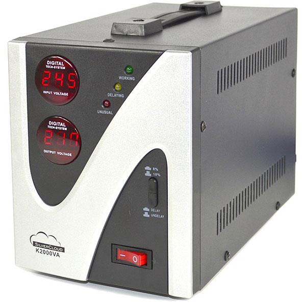 Stabilizator de tensiune SILVERCLOUD PNI-SCK2000V, 1200W