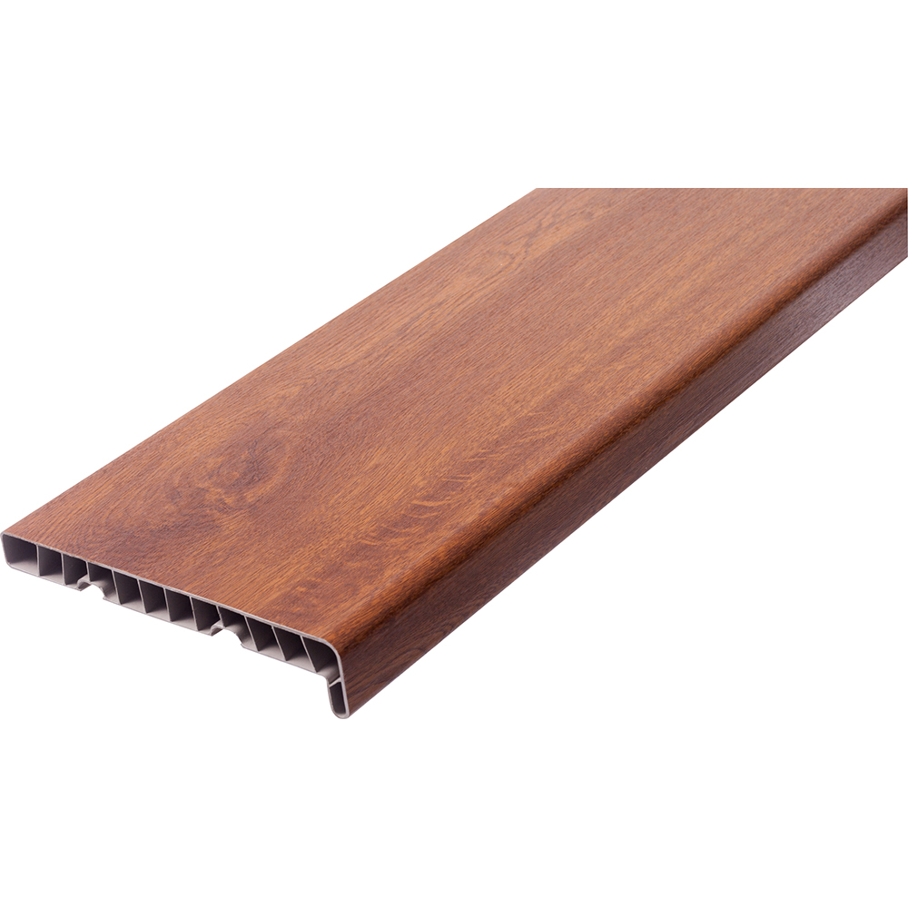 Glaf interior SUNNY, PVC, 300 x 15 cm, stejar