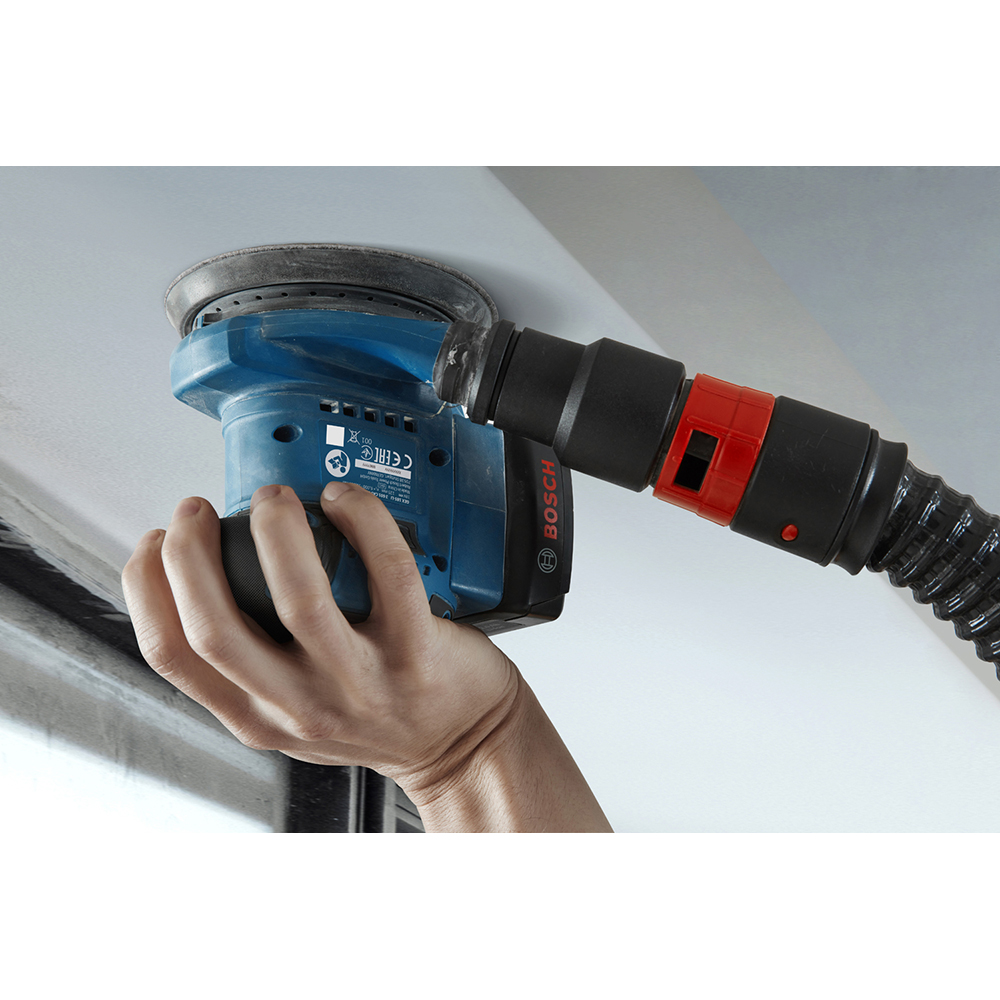 Masina de slefuit cu excentric BOSCH PROFESSIONAL GEX 185-LI F.A., 125mm, albastru