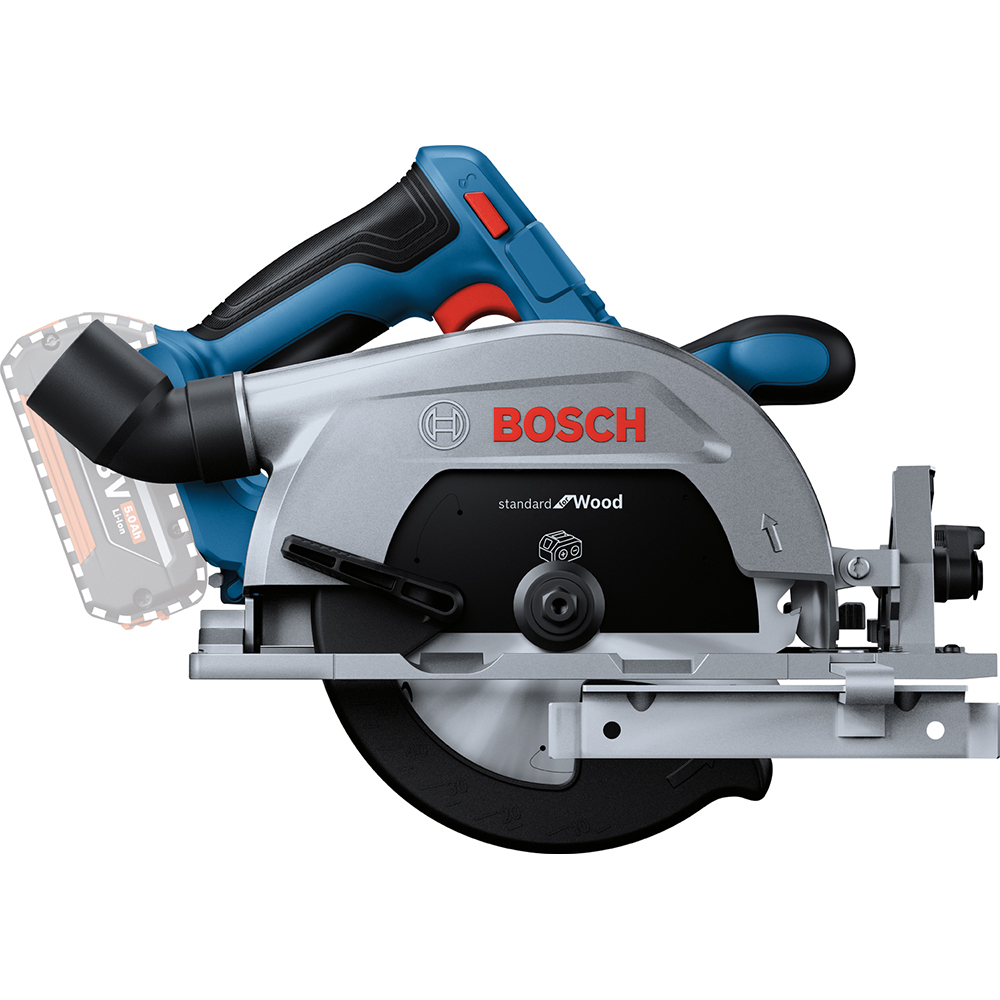 Fierastrau circular BOSCH PROFESSIONAL GKS 185-LI, 165mm F.A., albastru
