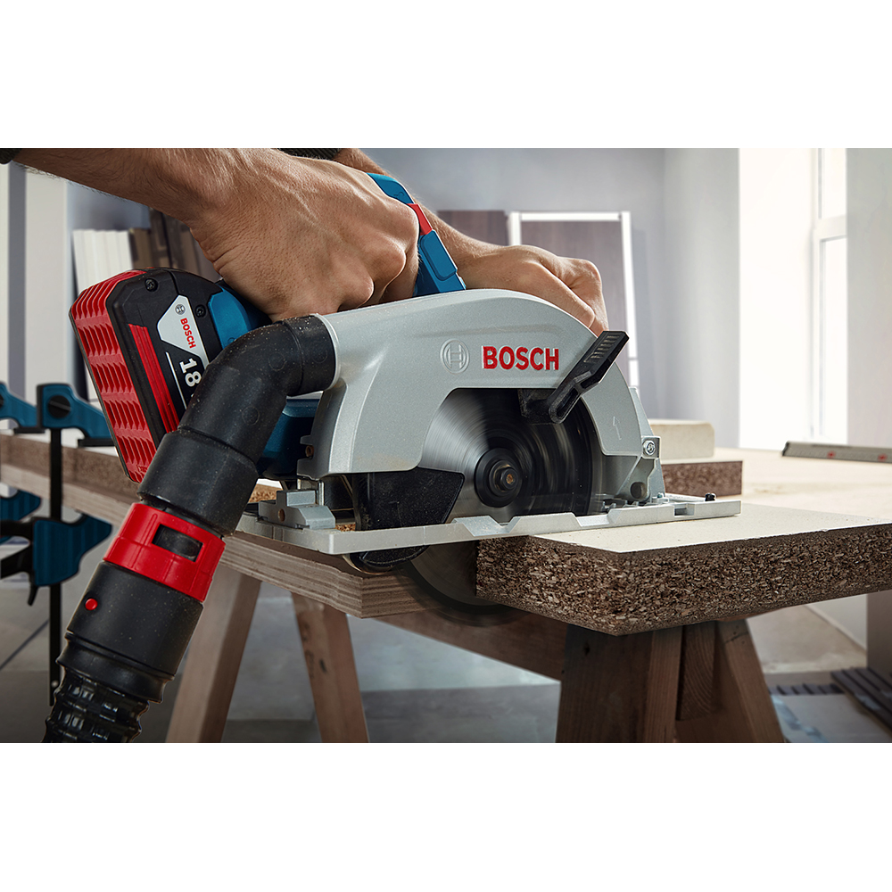 Fierastrau circular BOSCH PROFESSIONAL GKS 185-LI, 165mm F.A., albastru