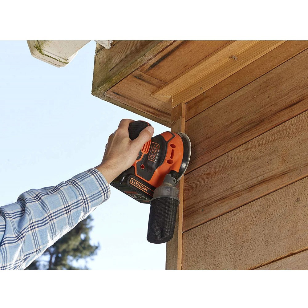 Slefuitor orbital BLACK&DECKER BDCROS18N-XJ, 12000rpm, disc 125mm