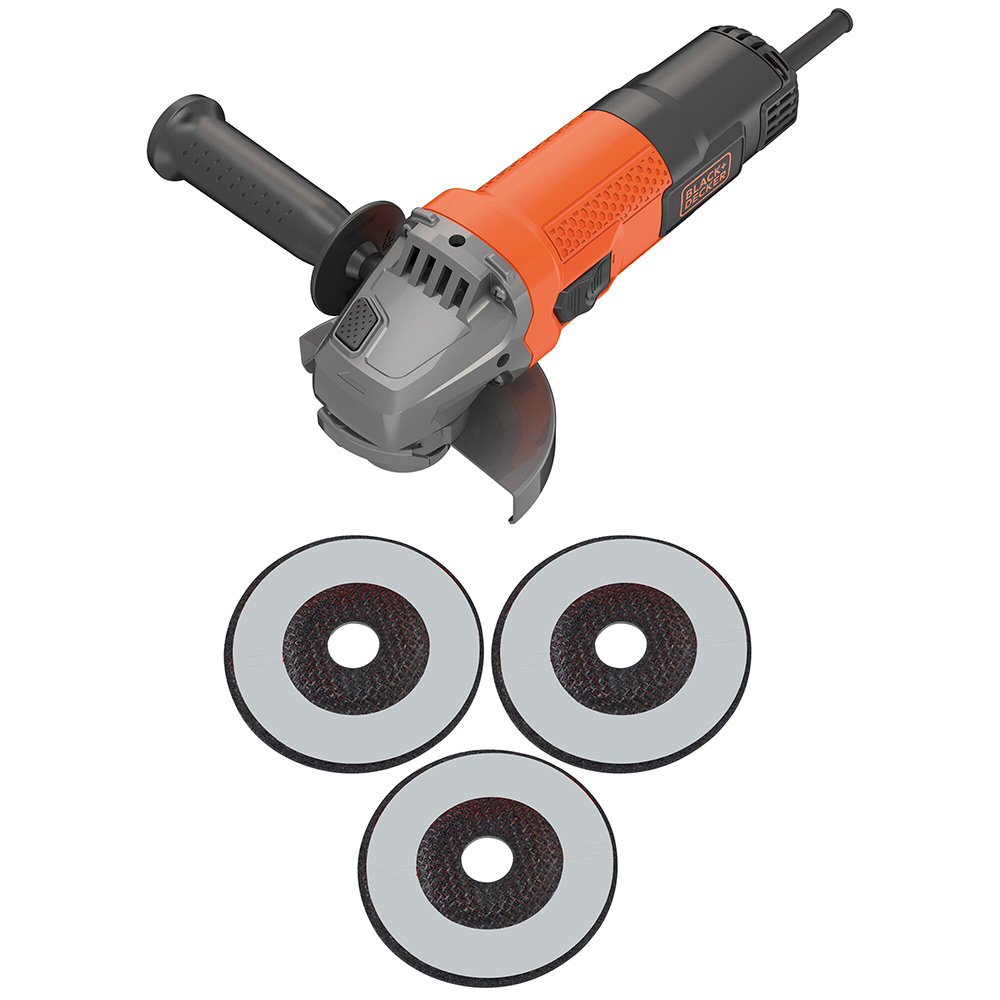 Polizor unghiular (flex) BLACK DECKER BEG110A3 QS, 750W, 12000rpm, 115mm