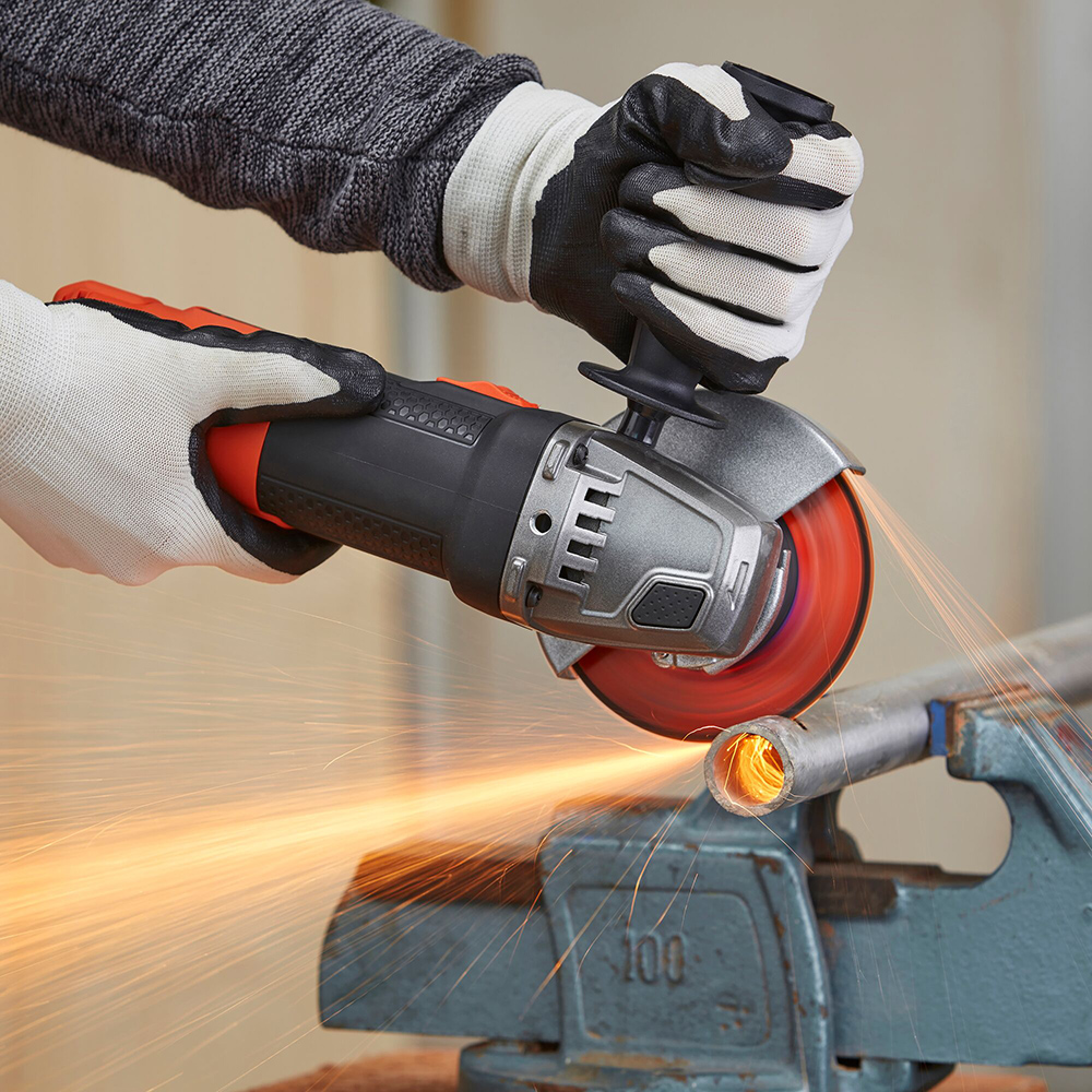 Polizor unghiular (flex) BLACK DECKER BEG220KA5 QS, 900W, 12000rpm, 125mm