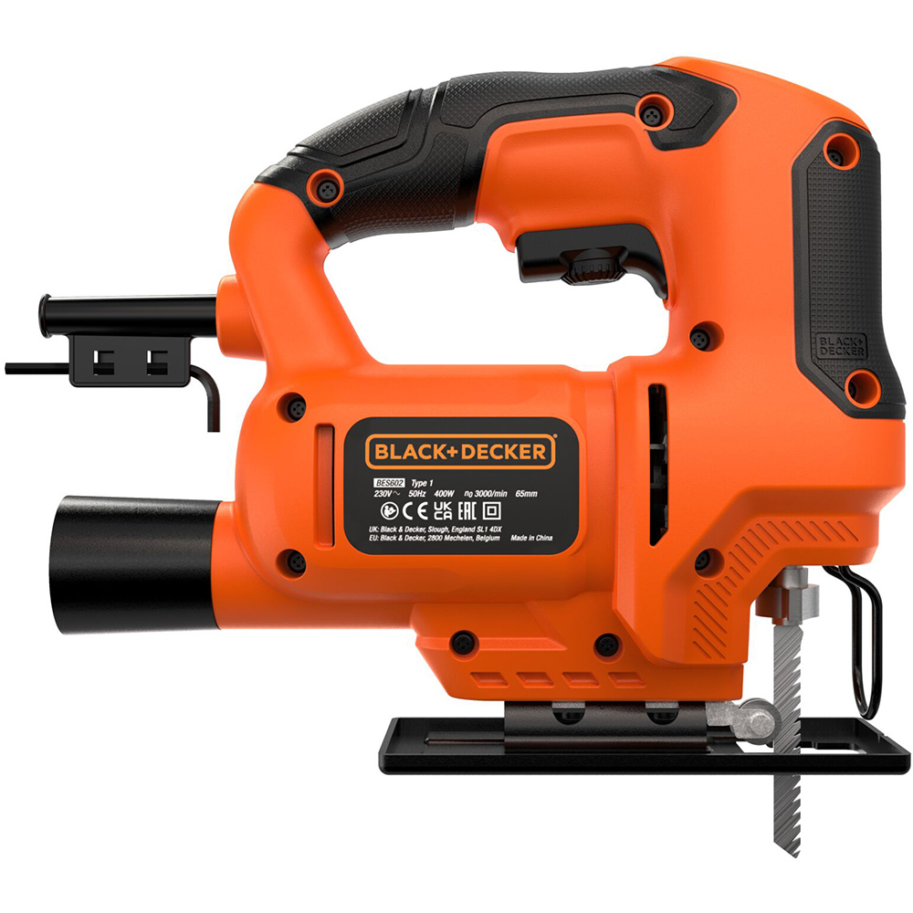 Fierastrau pendular BLACK DECKER BES603A6 QS, 400W, 3000rpm, adancime 65mm, 6 panze