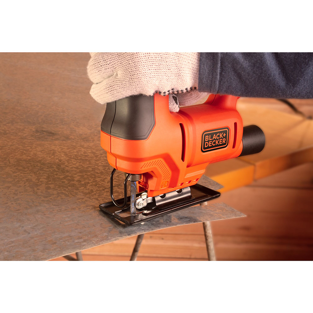 Fierastrau pendular BLACK DECKER BES603A6 QS, 400W, 3000rpm, adancime 65mm, 6 panze