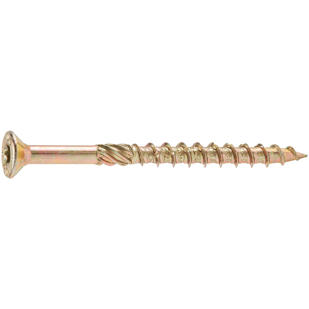 Surub lemn plat, 5 x 80 mm, TX25, otel, vrac (168buc kg) buc