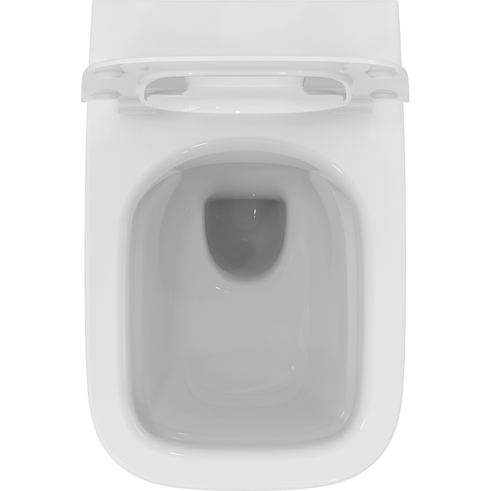 Vas WC suspendat IDEAL STANDARD I.Life B T461401, ceramica, evacuare orizontala, 35.5 x 54 x 33.5 cm, alb