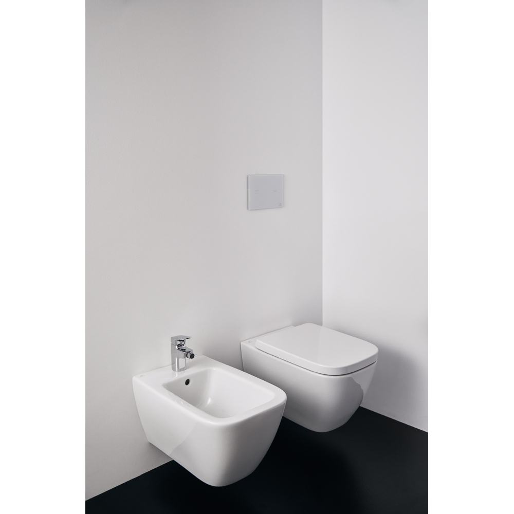 Vas WC suspendat IDEAL STANDARD I.Life B T461401, ceramica, evacuare orizontala, 35.5 x 54 x 33.5 cm, alb