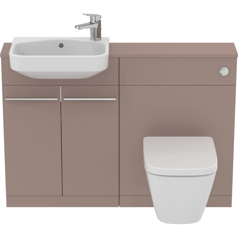 Vas WC suspendat IDEAL STANDARD I.Life B T461401, ceramica, evacuare orizontala, 35.5 x 54 x 33.5 cm, alb