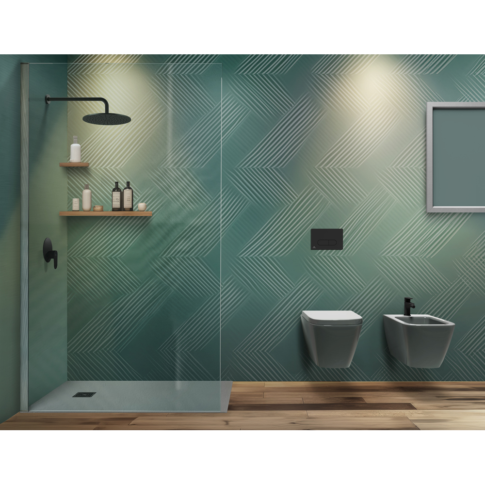 Vas WC IDEAL STANDARD I.Life B T461458 gri, ceramica, evacuare orizontala, 35.5 x 54 x 33.5 cm, gri lucios