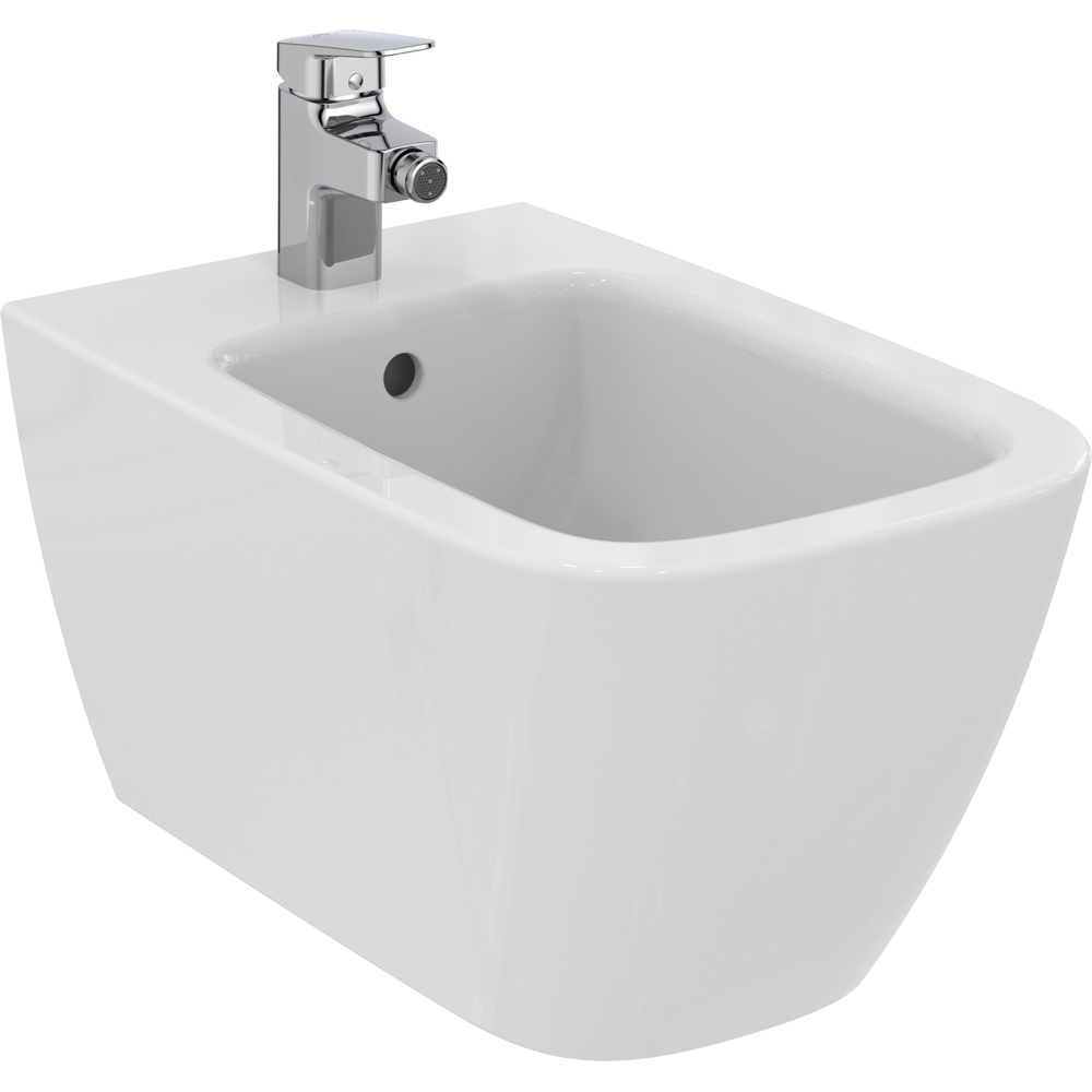 Bideu suspendat IDEAL STANDARD I.Life B T461501, ceramica, 35.5 x 54 x 30 cm, alb