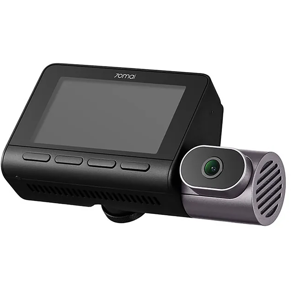 Camera auto duala DVR 70MAI T800 + RC24, 4K, GPS, HDR, negru, card 128GB
