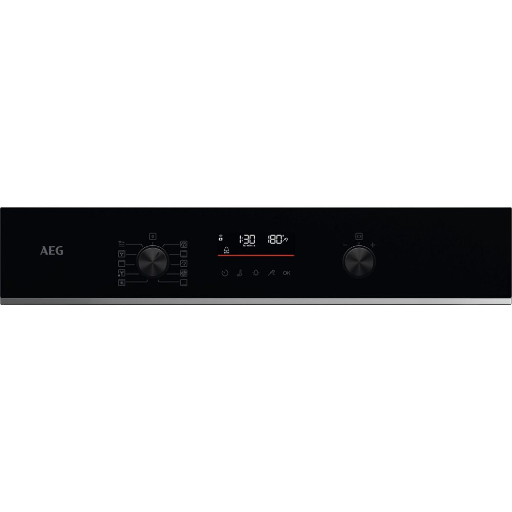 Cuptor incorporabil AEG SurroundCook TA5PB531AB, Electric, Gatire cu abur, Autocuratare pirolitica, 71 l, Clasa A+, inox-negru
