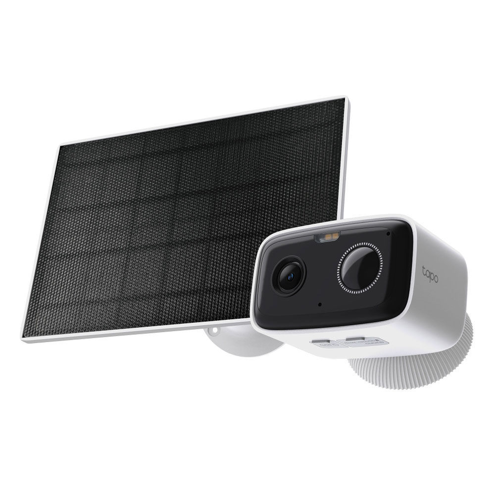 Kit camera IP Wireless exterior TP-LINK Tapo C400, 2MP, 1080 p, IP65, IR, Night Vision, alb