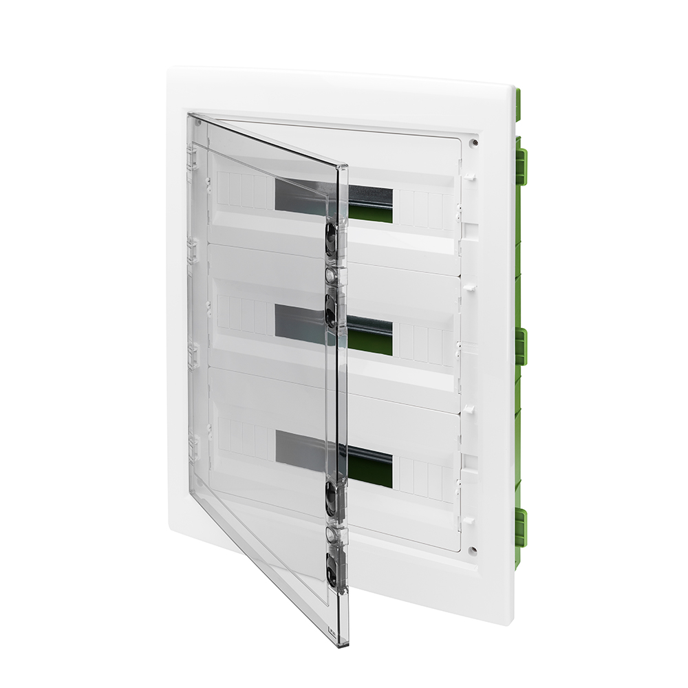 Tablou electric incastrat GEWISS GW40610PM, 54 module, alb