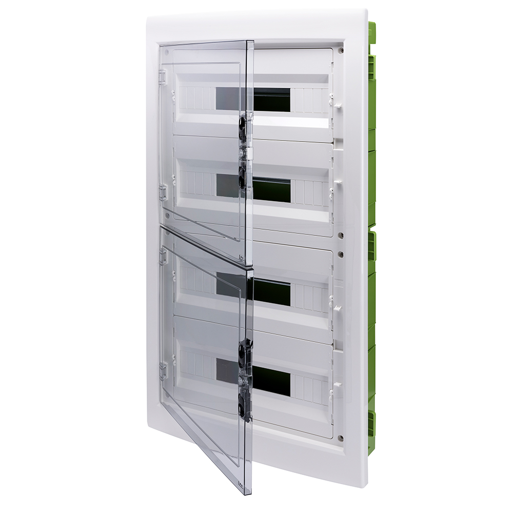 Tablou electric incastrat GEWISS GW40611PM, 72 module, alb