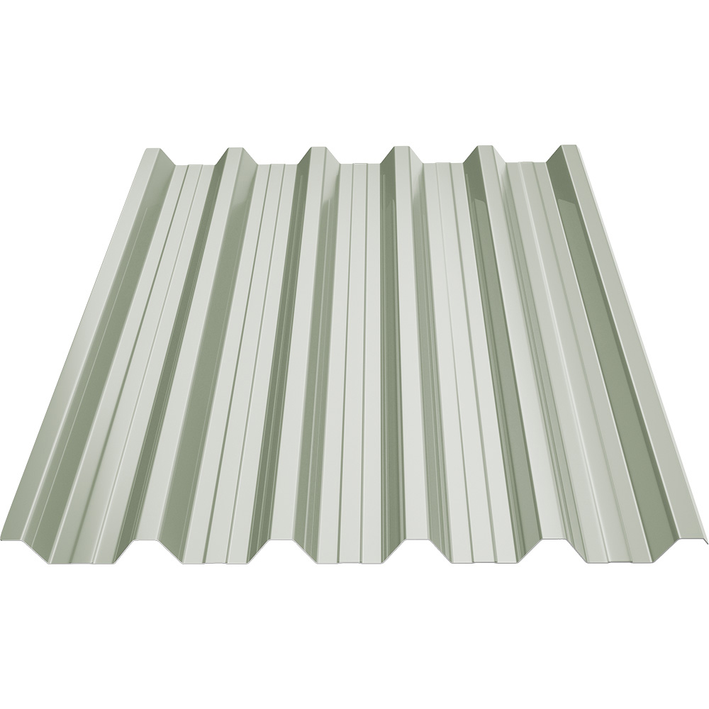 Tabla cutata T45 BILKA, alb lucios (RAL 9002), 0.5 mm, 100 x 101 cm