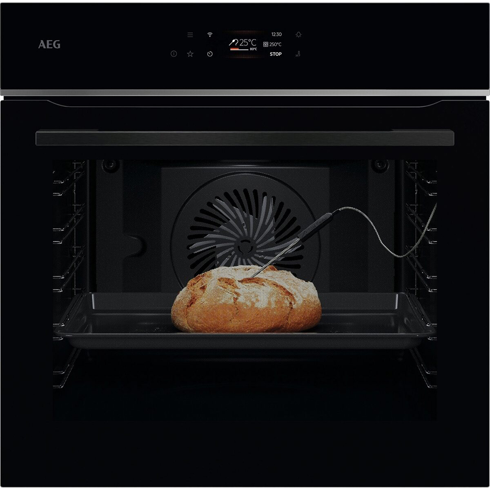 Cuptor incorporabil AEG MealAssist TE7PB63ZAB, Electric, Autocuratare pirolitica, 71 l, Clasa A++, negru