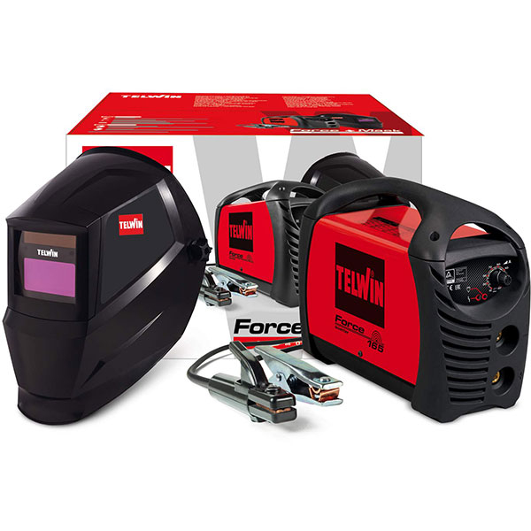 Invertor sudura TELWIN Force 165, MMA, 150A, 4.1kW, electrod 4 mm