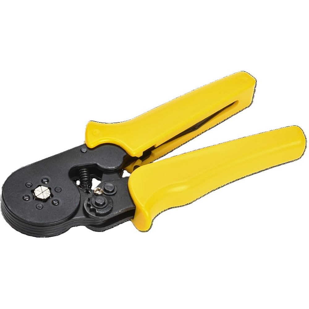 Cleste sertizare pini IEK K0-08E, hexagon, 0.5 - 6mm2, galben