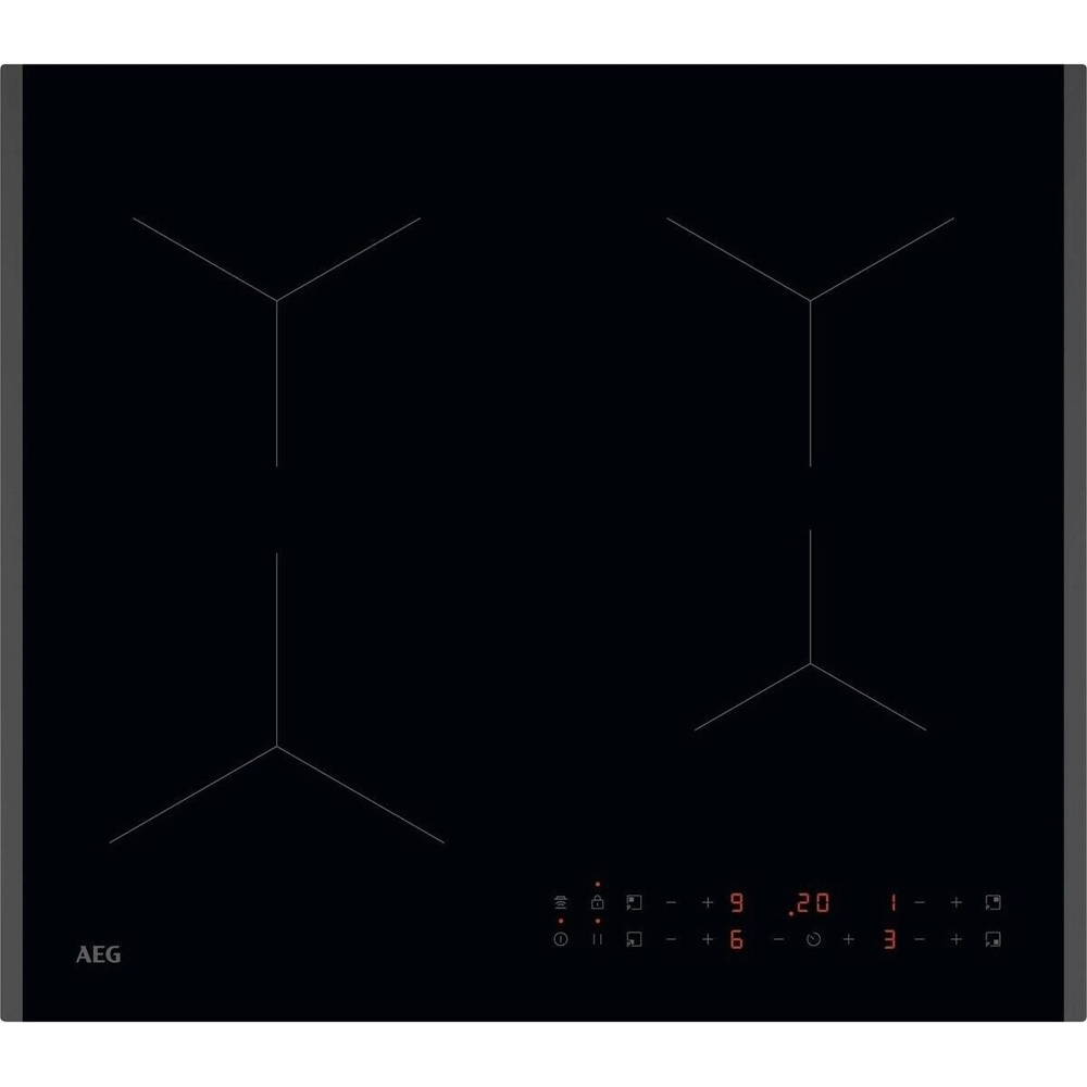 Plita incorporabila AEG TN64IA00FB, Inductie, 4 arzatoare, Touch Control, negru