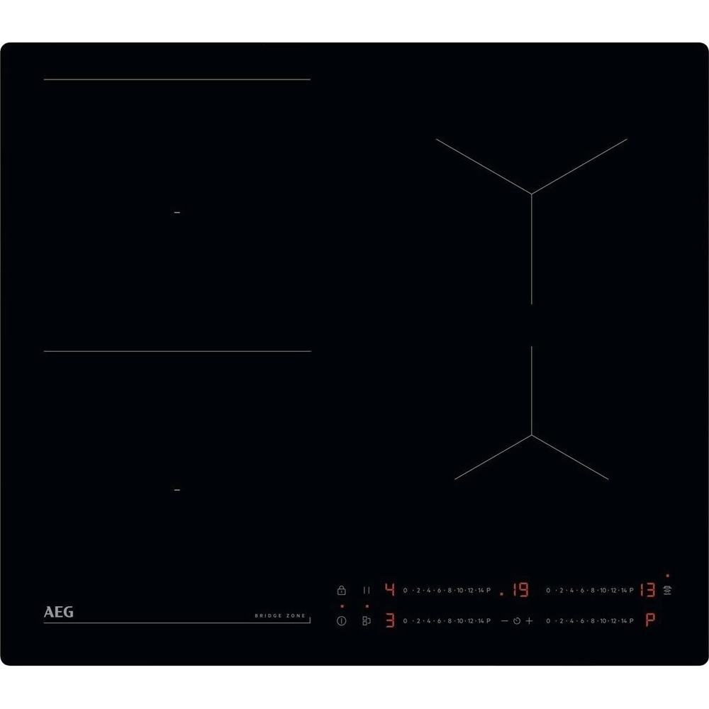 Plita incorporabila AEG TO64IB00IB, Inductie, 4 arzatoare, Touch Control, negru