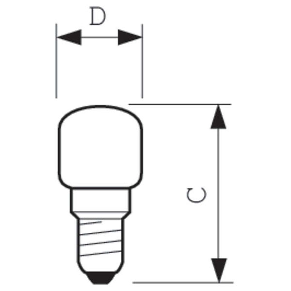 Bec incandescent PHILIPS 871150003851750, E14, 15W, 110lm, lumina calda
