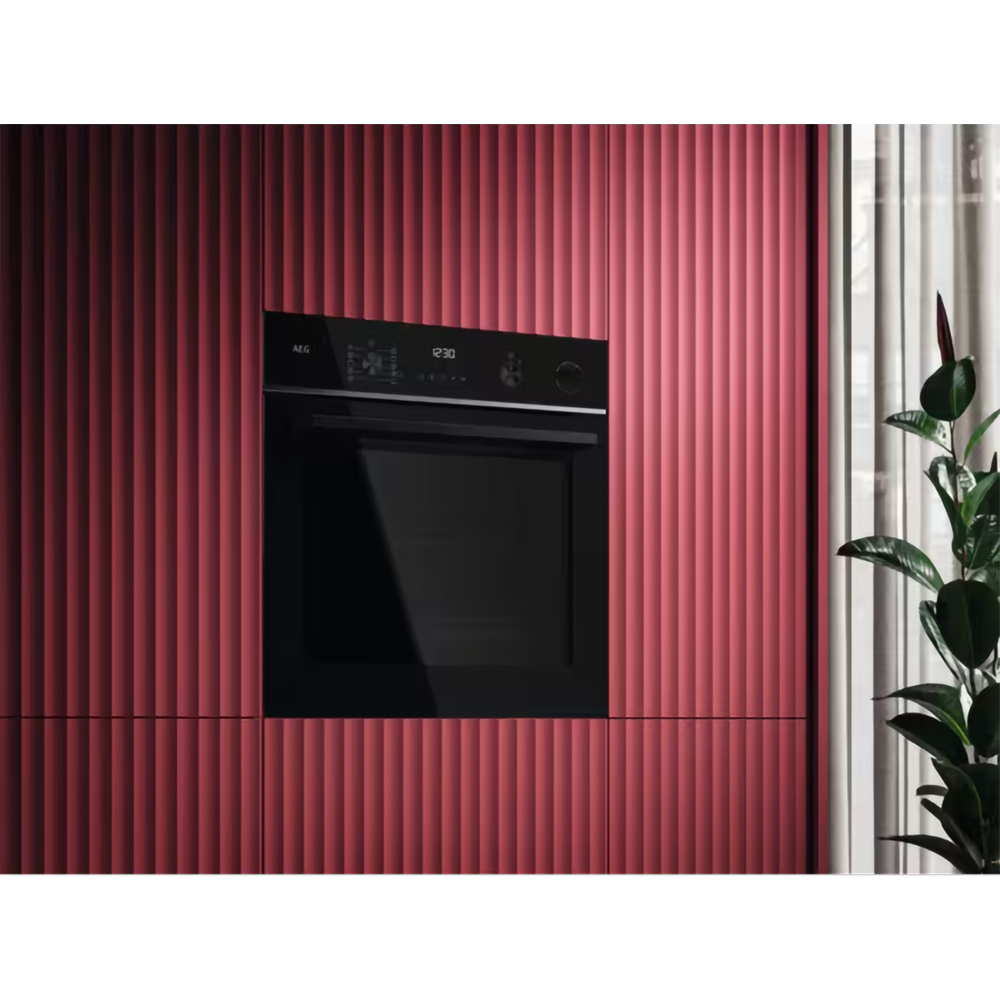 Cuptor incorporabil AEG TR6PB531SB, Electric, Gatire cu abur, Autocuratare pirolitica, 72 l, Clasa A++, Wi-Fi, negru