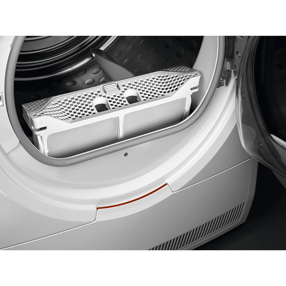 Uscator de rufe AEG Seria7000 TR748WE, Pompa de caldura, 8 kg, 14 programe, Clasa D, alb