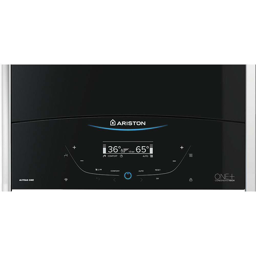 Centrala termica pe gaz in condensare ARISTON Alteas One+ NET, 35 kW, WiFi, Schimbator de caldura inox, Kit evacuare inclus