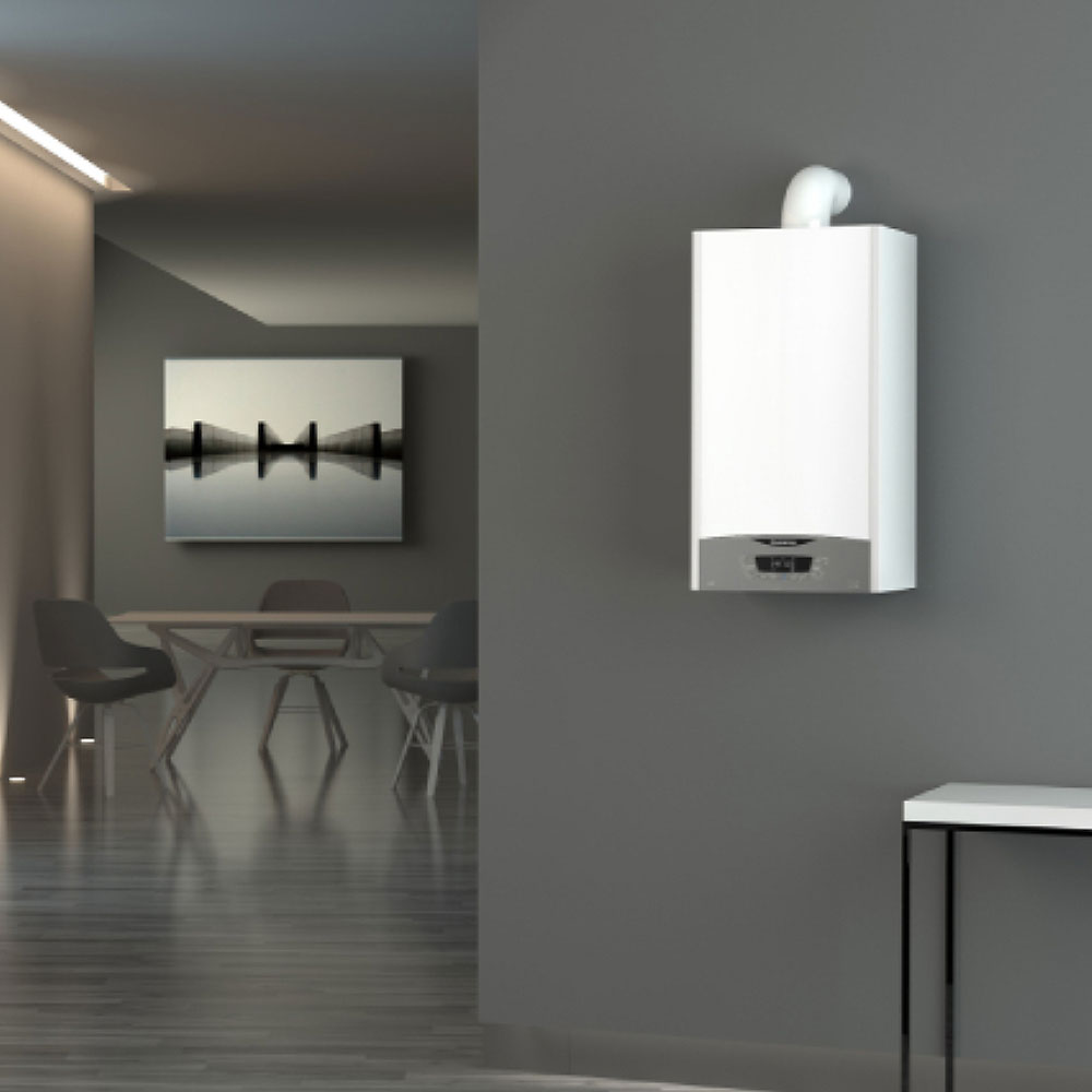 Centrala termica pe gaz in condensare ARISTON Clas One+, 35 kW, Wi-Fi, Schimbator de caldura inox, Kit evacuare inclus