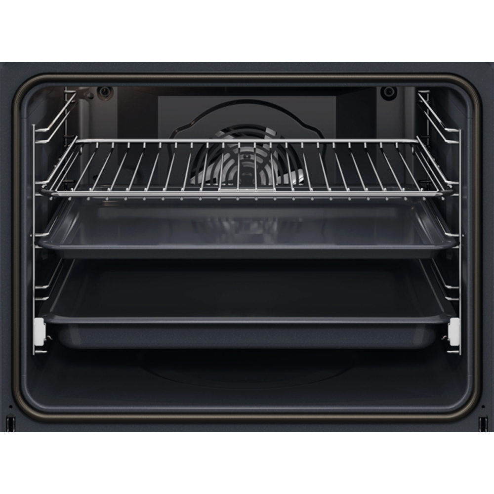 Cuptor incorporabil AEG SurroundCook TU5PB431SB, Electric, Autocuratare pirolitica, 72 l, Clasa A++, Wi-Fi, negru