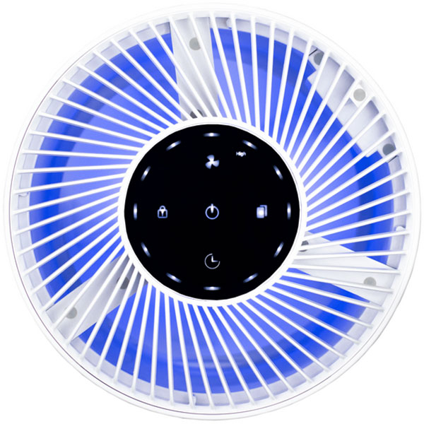Purificator aer TURBIONAIRE D20AD, 3 trepte viteza, Hepa, Timer, alb