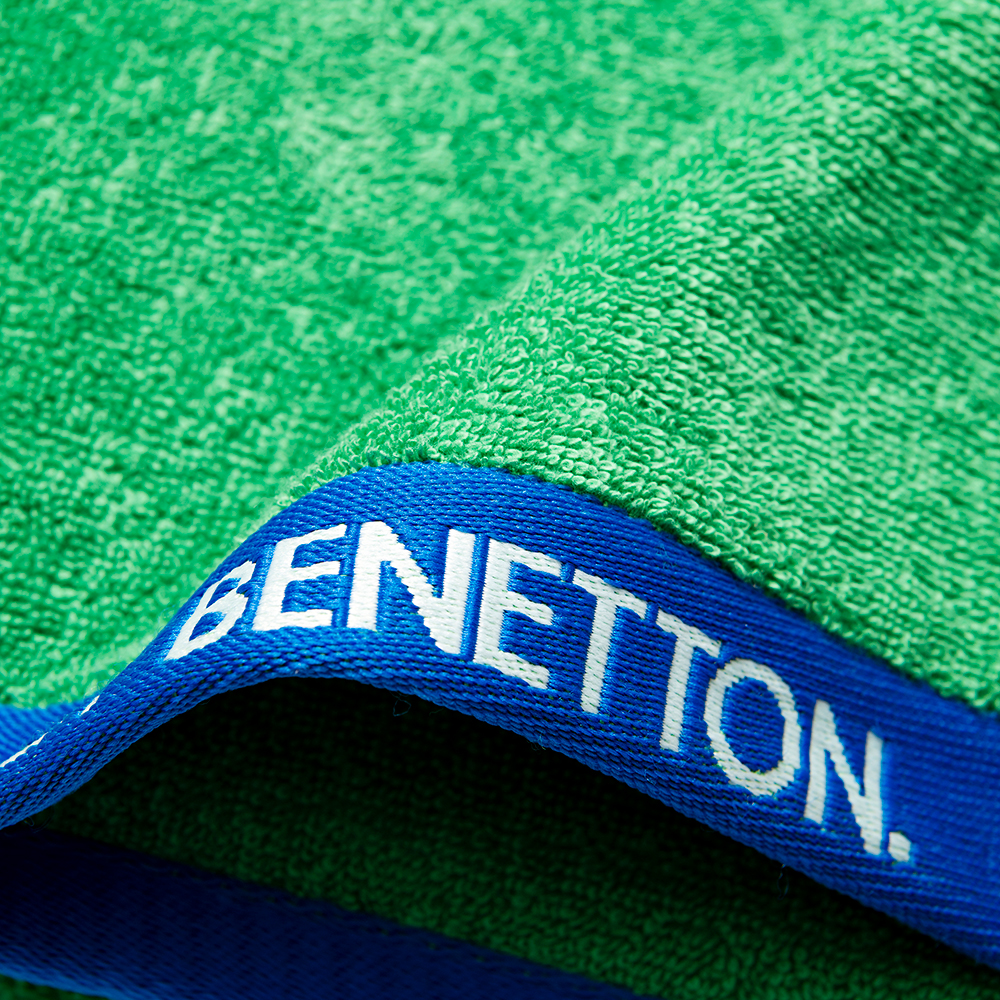 Prosop BENETTON Terry, 90 x 160 cm, bumbac, verde