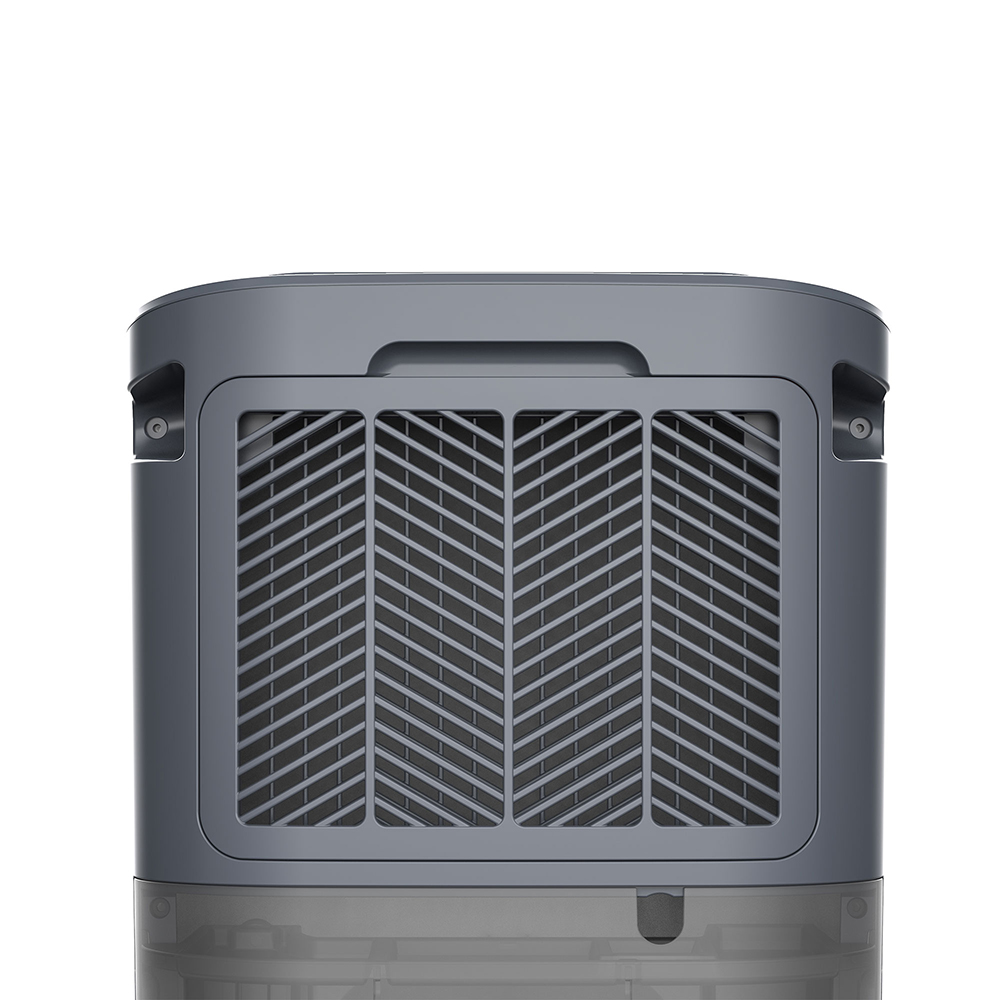 Dezumidificator si purificator de aer ALECOAIR D14 Purify, 12l/zi, 155W, WiFi, HEPA, Ionizare, Uscare Rufe, alb