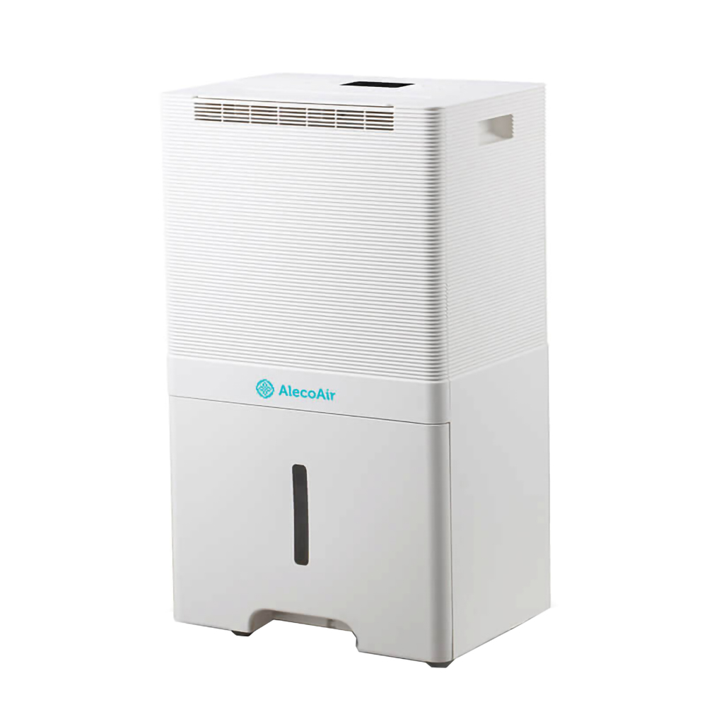 Dezumidificator si purificator de aer ALECOAIR D55 Dolomit, 55l/zi, 550W, Wi-Fi, True HEPA, alb