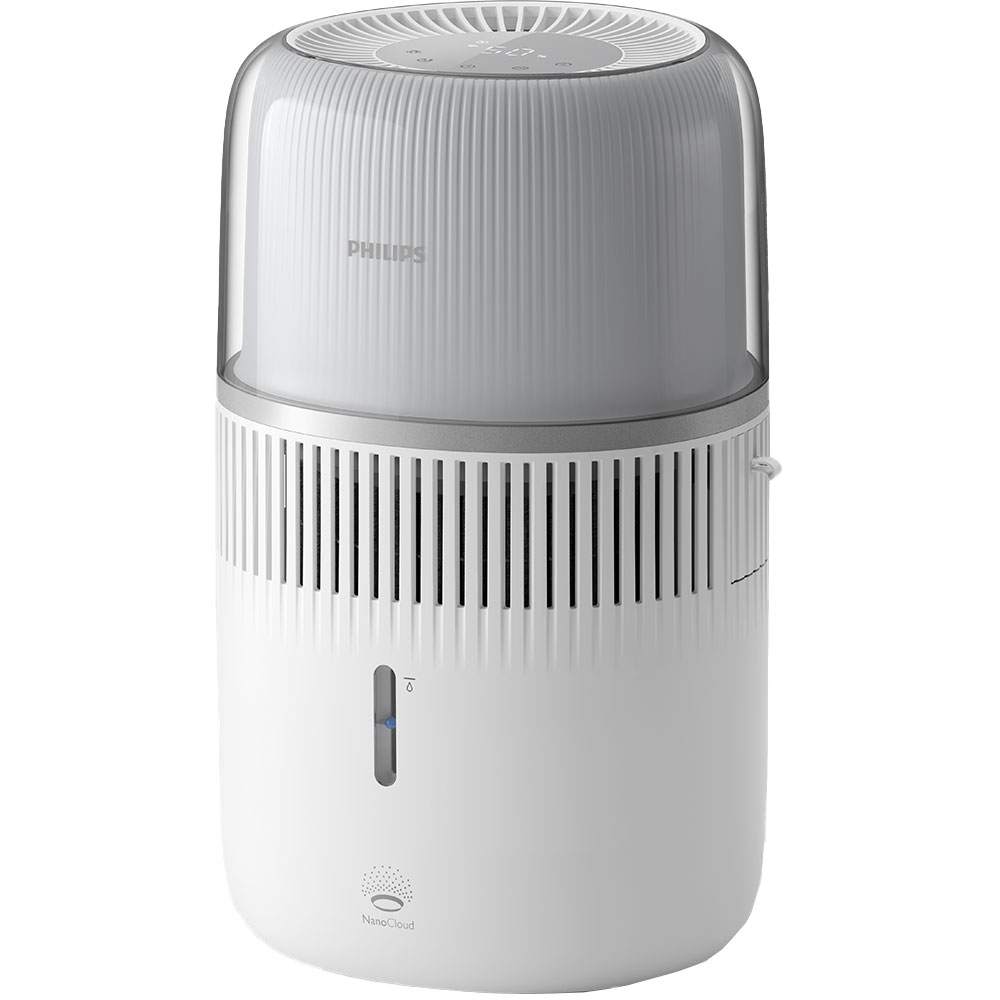 Umidificator PHILIPS HU5710/00, 4.5L,Wi-Fi, Tehnologie NanoCloud, alb l
