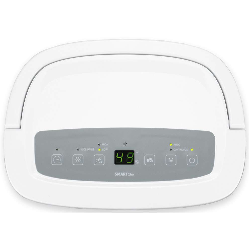 Dezumidificator aer TURBIONAIRE Smart 16 M, 16l/zi, 250W, Timer, alb