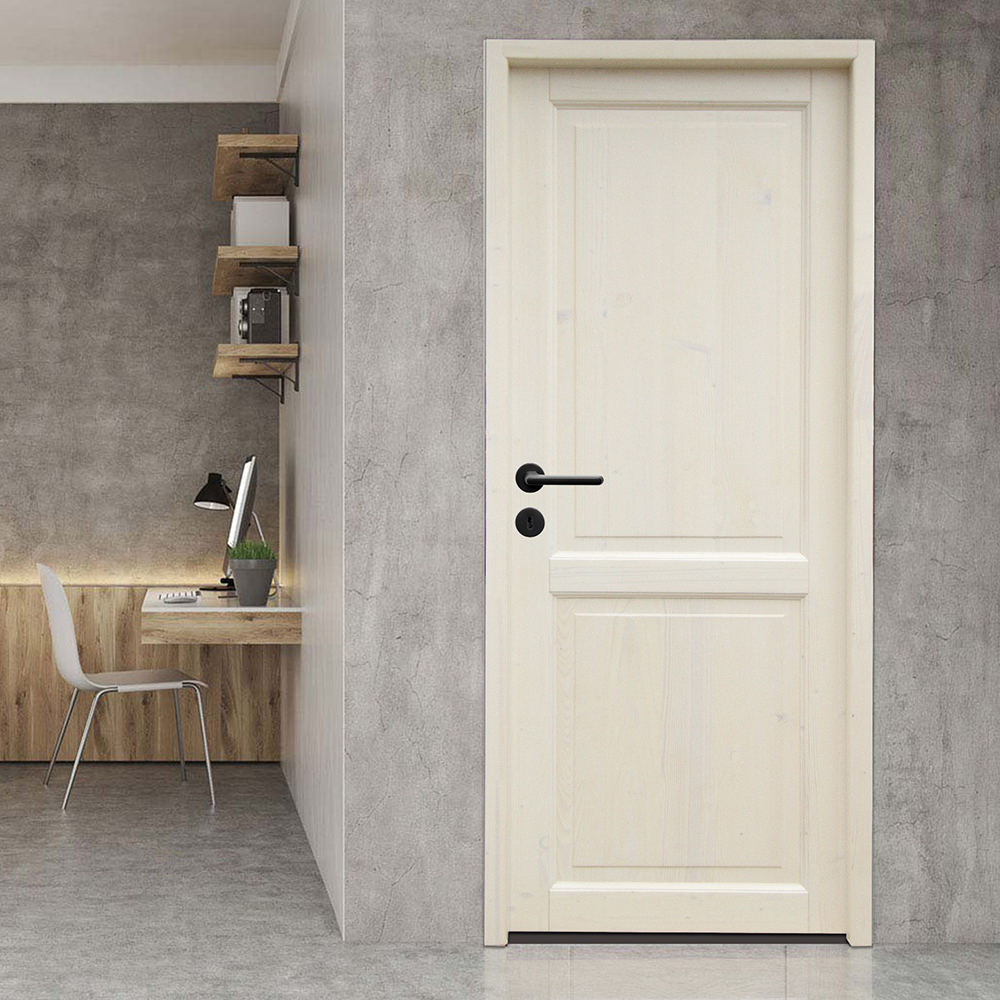Usa interior WDI Aris, fara geam, dreapta, lemn, 78 x 205 cm, alb