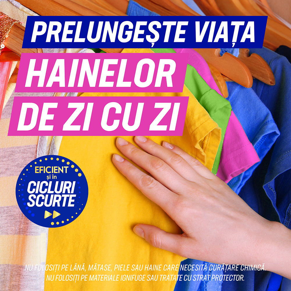 Pudra pentru indepartarea petelor VANISH Oxi Action, haine colorate, 960g