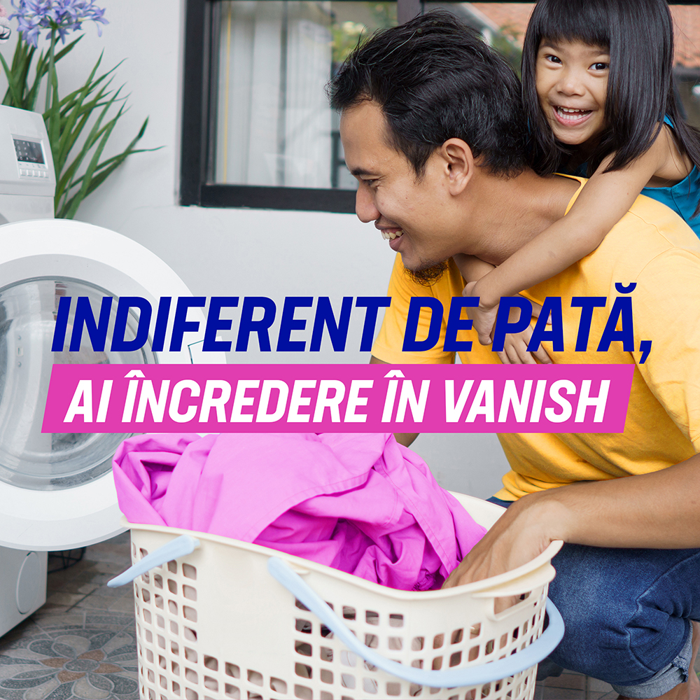 Pudra pentru indepartarea petelor VANISH Oxi Action, haine colorate, 960g