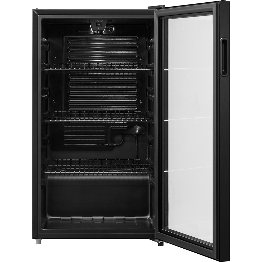 Racitor de bauturi VORTEX VBC13SBK01M, 93 l, H 85 cm, Clasa E, negru