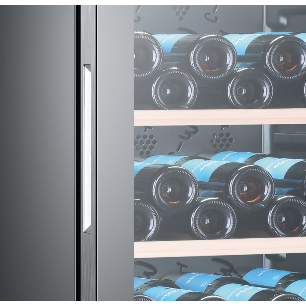 Racitor de vinuri HAIER WS171GA, Direct Cooling, 171 sticle, H 185 cm, Clasa G, negru