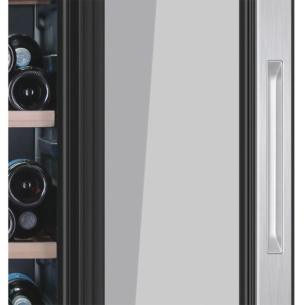 Racitor de vinuri HAIER WS171GA, Direct Cooling, 171 sticle, H 185 cm, Clasa G, negru