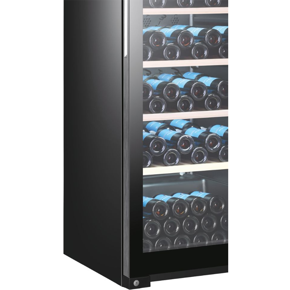 Racitor de vinuri HAIER WS171GA, Direct Cooling, 171 sticle, H 185 cm, Clasa G, negru